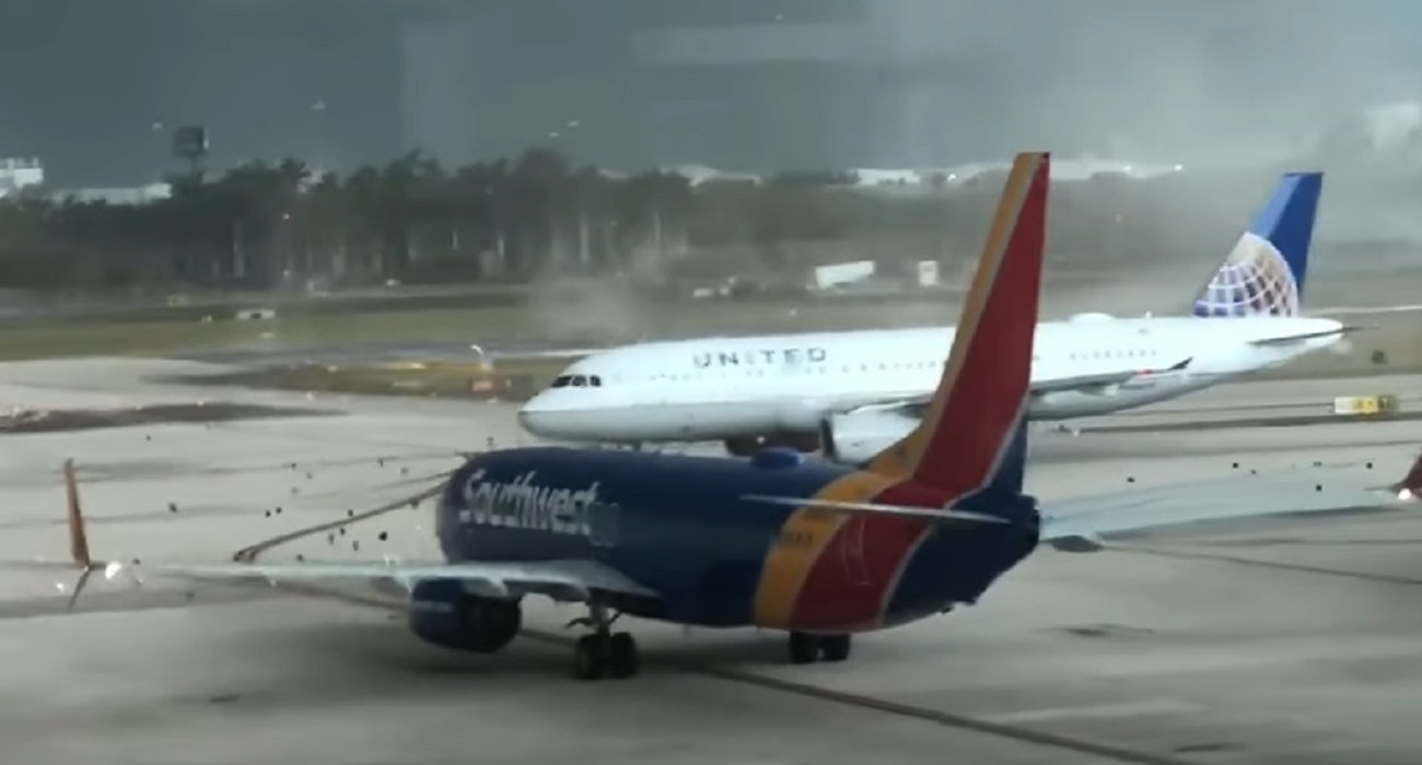 Florida, pista aeroporto tornado