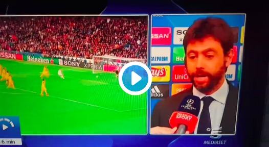 Agnelli attacca Collina: "Rigore che ci ha eliminato non c'era. Designatore va cambiato" VIDEO