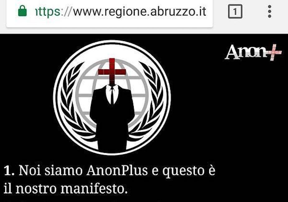 Attacco hacker al sito della Regione Abruzzo