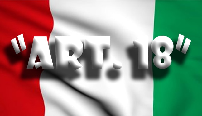 Articolo 18: violare l'ordine provvisorio di riassunzione espone l'azienda a risarcire i danni. Corte Costituzionale