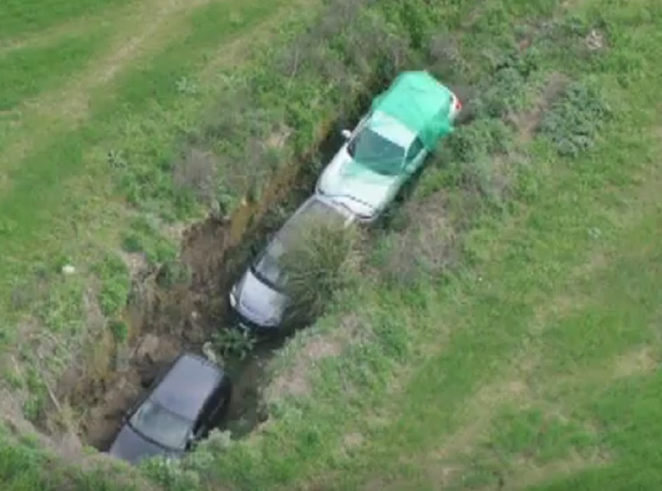 Aversa, le auto rubate venivano nascoste in un fosso