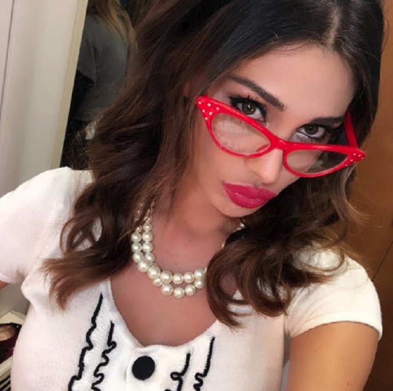 Belen Rodriguez (foto Instagram)