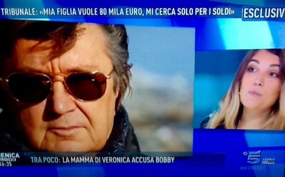 Bobby Solo alla figlia: "L'ho mantenuta per 20 anni, ora mi parla solo..."