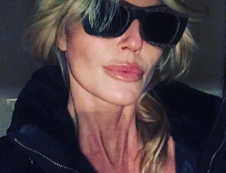 Nathalie Caldonazzo, incidente stradale a Roma (foto Instagram)