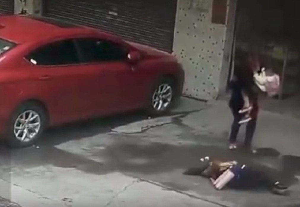 Cane cade da cielo in Cina