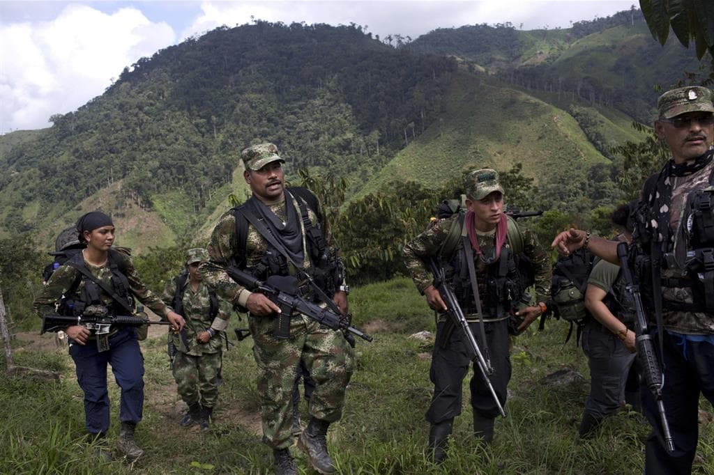 Guerriglieri Farc Colombia