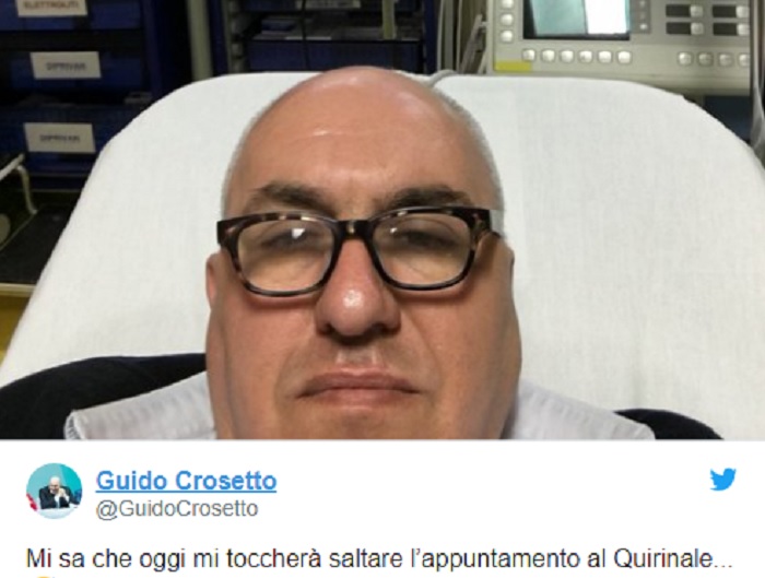 Guido Crosetto in ospedale, il coordinare di FdI salta le consultazioni