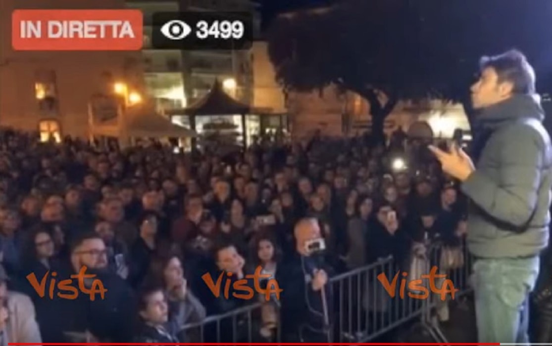 Di Battista a Venafro comizio