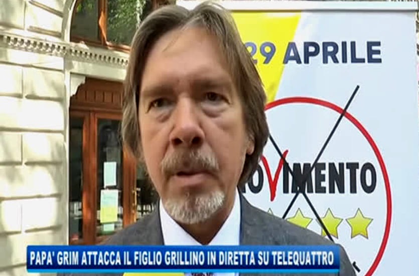 Federico Grim, il padre (del Pd) attacca in diretta Tv il possibile assessore grillino: "M5s? Una scelta scellerata"