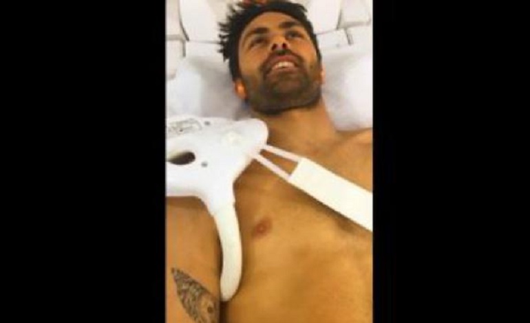 Ballando con le Stelle, Francisco Porcella cade con lo showboard: clavicola lussata