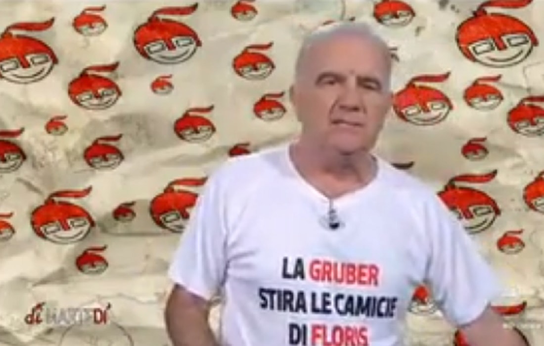 Gene Gnocchi maglietta Di Maio Pd