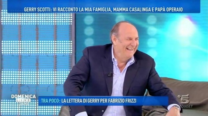 Gerry Scotti da Barbara D'Urso a Domenica Live: "Ho pagato per far lavorare mio figlio"