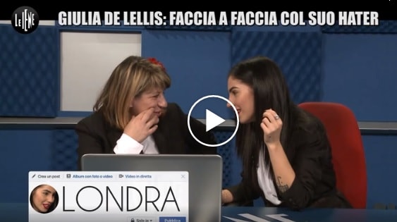 giulia de lellis le iene