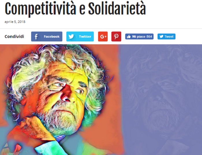 Il Rag. Grillo fa il verso a Marx: il 'gruppo' ha cambiato il mondo...proletari unitevi!