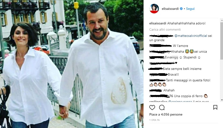 isoardi salvini camicia bruciata