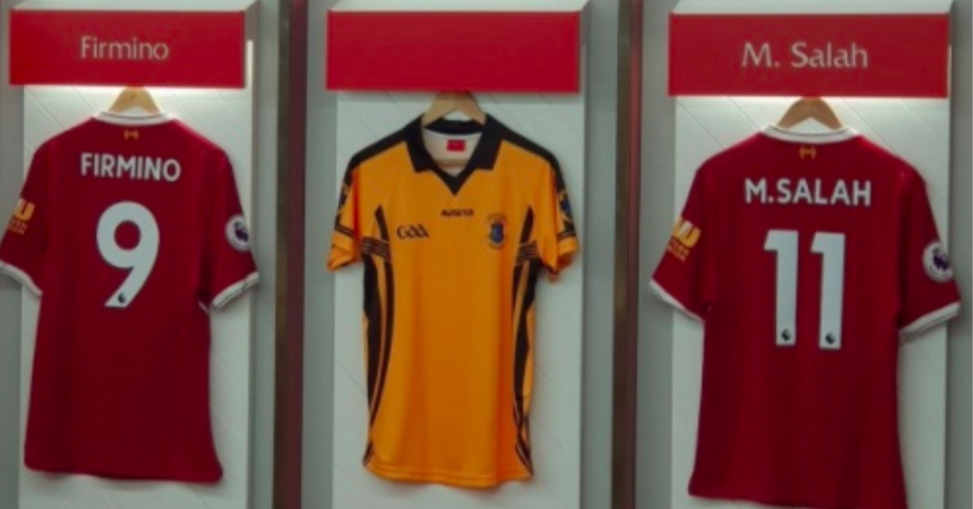 Liverpool, maglia Sean Cox (FOTO) nello spogliatoio