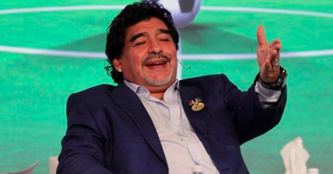 Maradona: "Scudetto al Napoli? Speriamo che il c*** abbandoni la Juve"
