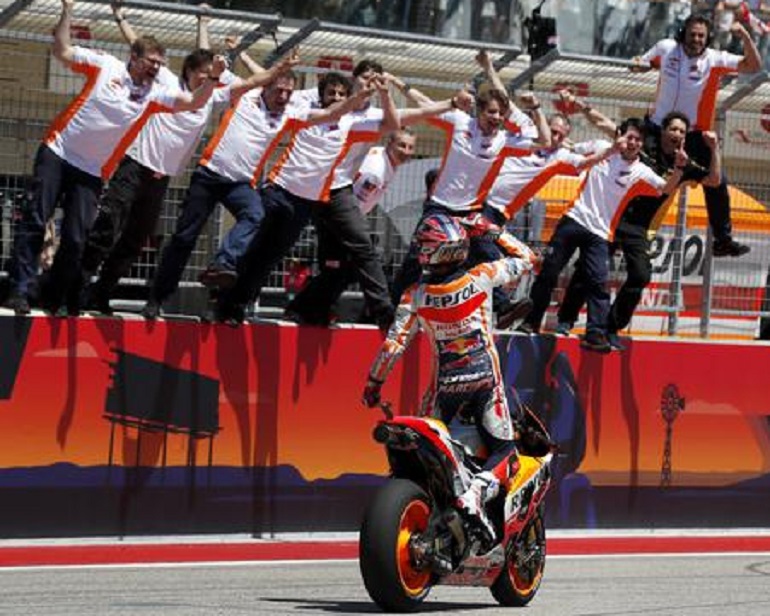 Marc Marquez dopo il trionfo in Texas: "Le polemiche? Quello che è successo in Argentina..." (foto Ansa)