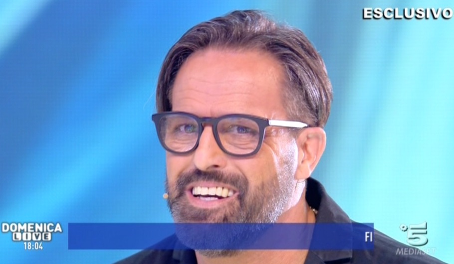 Marco Baldini a Domenica Live: "Ho superato le mie dipendenze grazie alla mia nuova compagna"