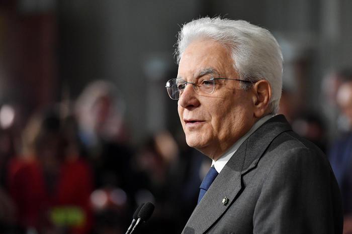 Sergio Mattarella, presidente della Repubblica