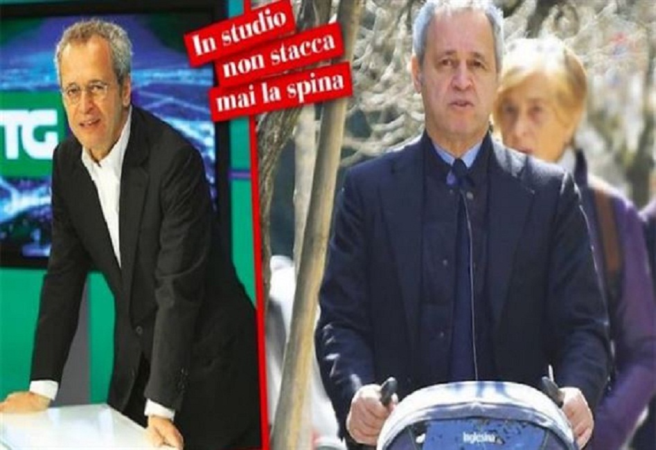 Enrico Mentana smentisce Chi: "Nonno a mia insaputa. Se i miei figli non si sbrigano in carrozzina ci finisco io"