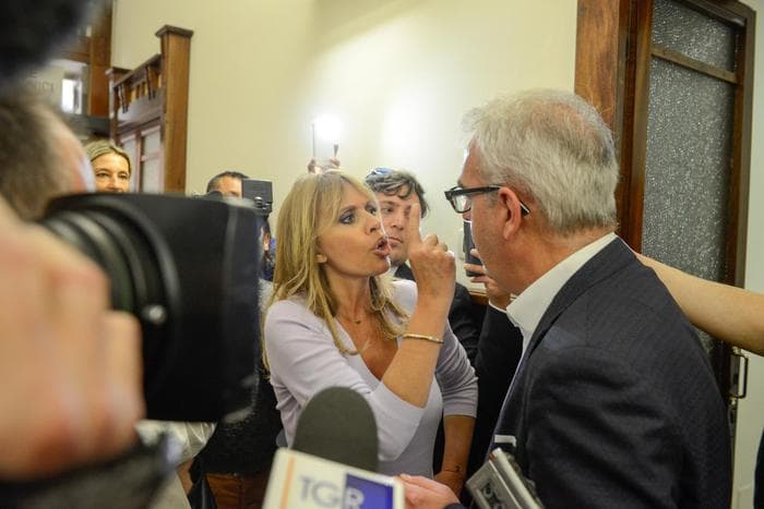 Scontro tra Alessandra Mussolini e il sindaco di Macerata