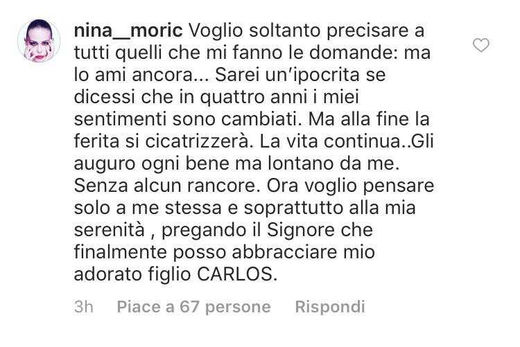 Grandde Fratello, Nina Moric scarica Luigi Favoloso