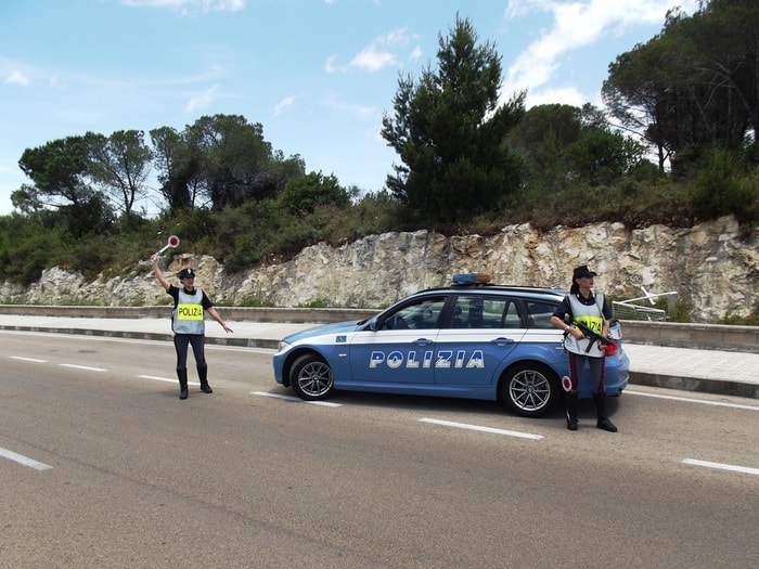 Polizia stradale controlli