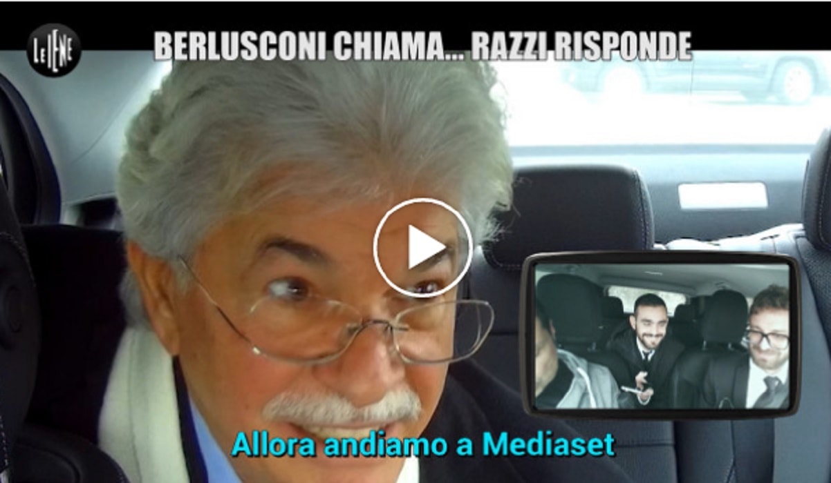 Antonio Razzi, scherzo Le Iene