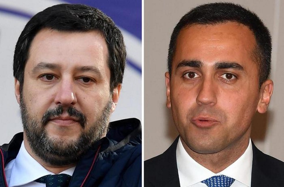 Matteo Salvini e Luigi Di Maio, telefonata per Molteni