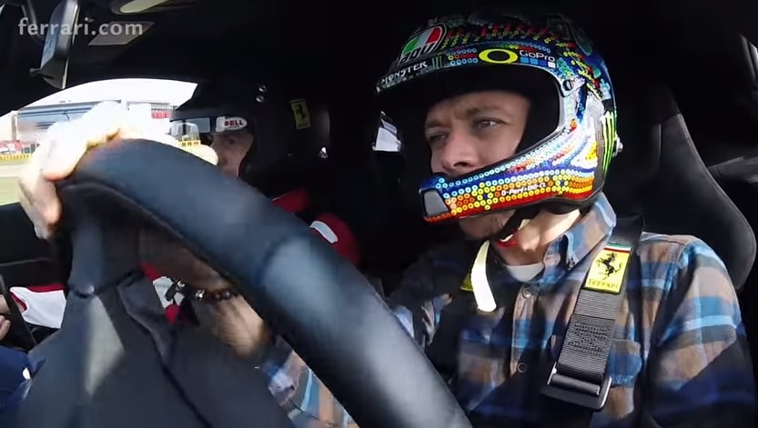 Valentino Rossi ferrari