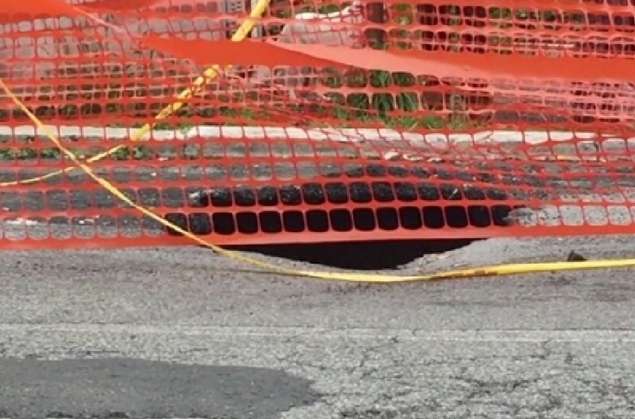 Ancora una voragine a Roma