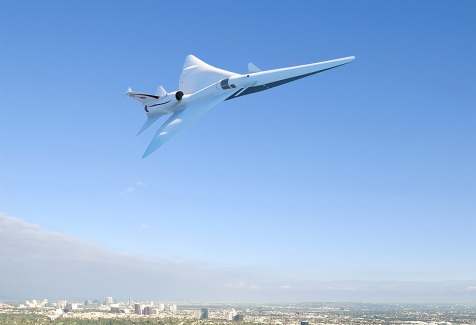 Nasa lancia X-plane: il nuovo e silenzioso jet supersonico