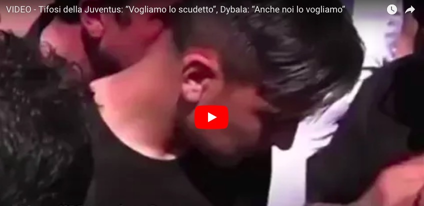 YOUTUBE Tifosi a Dybala: "Non vogliamo perdere lo scudetto, conta più degli altri"
