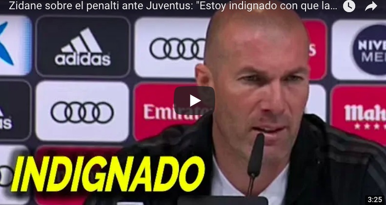 YOUTUBE Zidane parla di Real Madrid-Juventus: "Aiutati dall'arbitro? Mi indigno"