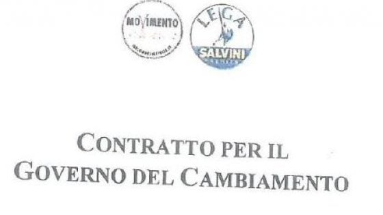 governo contratto bozza