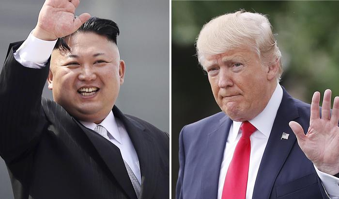 kim e trump ansa