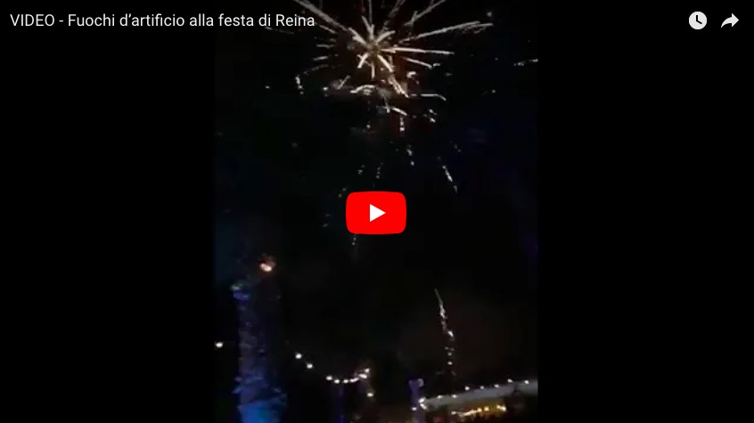 YOUTUBE Reina maxi festa per addio al Napoli, tra canzoni e fuochi d'artificio