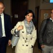 Virginia Raggi in Tribunale a Milano