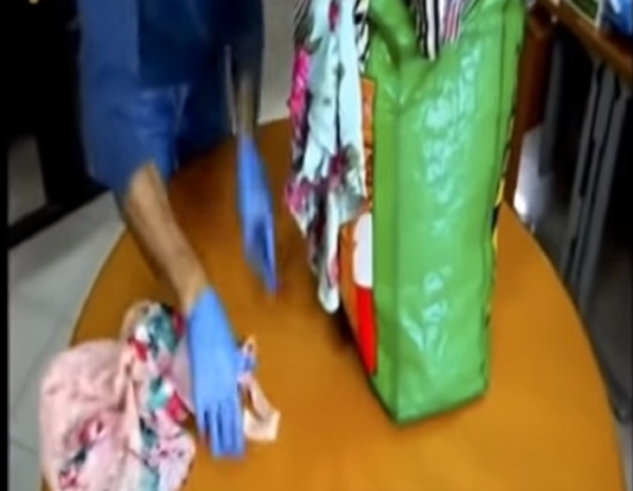 Cocaina liquida vestiti Giugliano