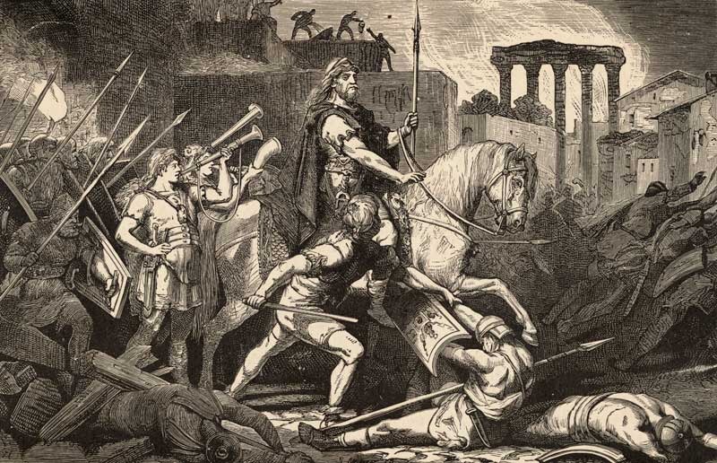 Financial Times: "Roma apre le porte ai moderni barbari". Il duo Salvini-Di Maio come i Visigoti...