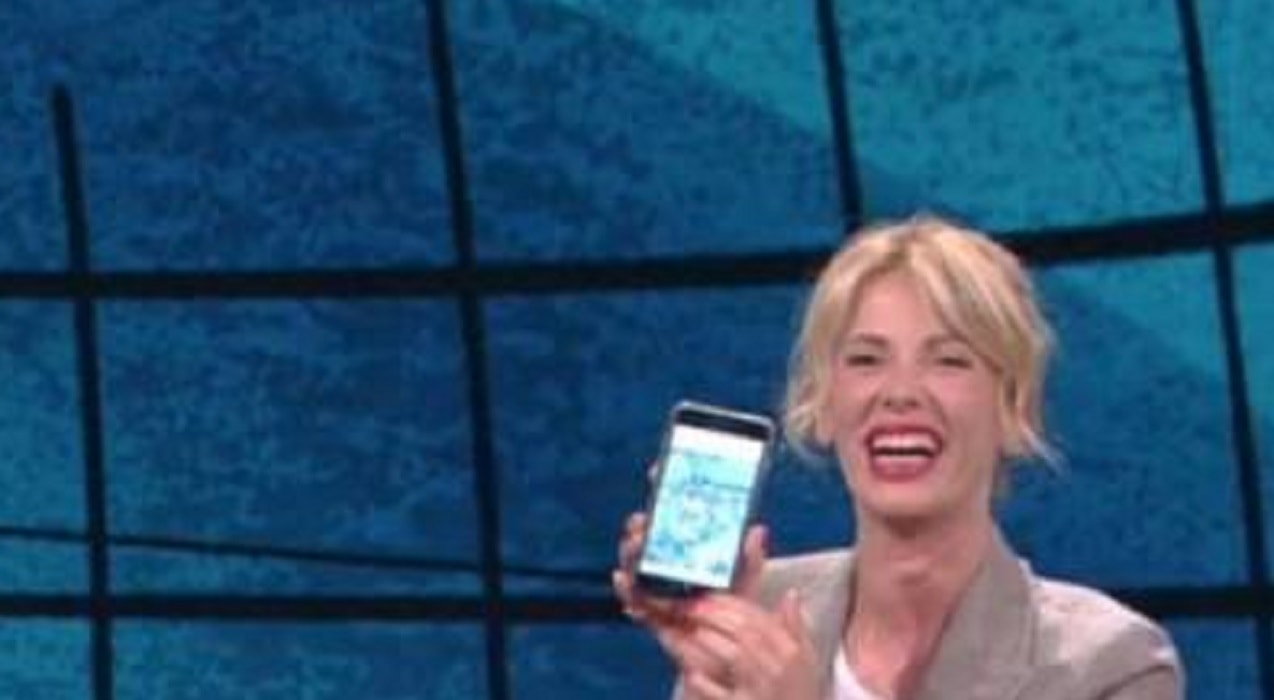 Alessia Marcuzzi da Fazio