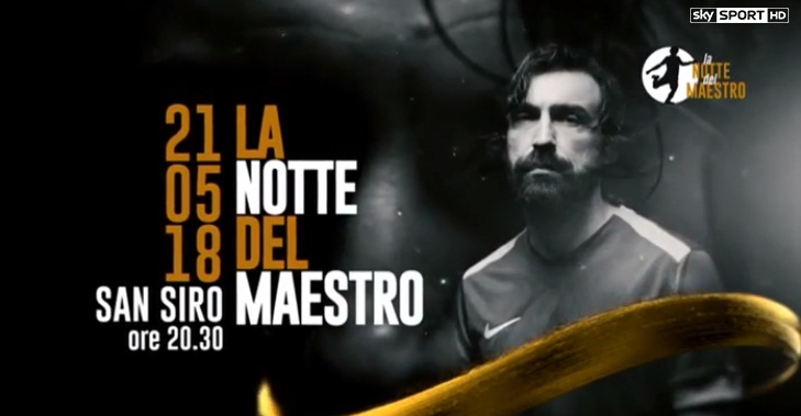 Andrea Pirlo, la partita d'addio: diretta Tv, streaming, orario e i calciatori convocati