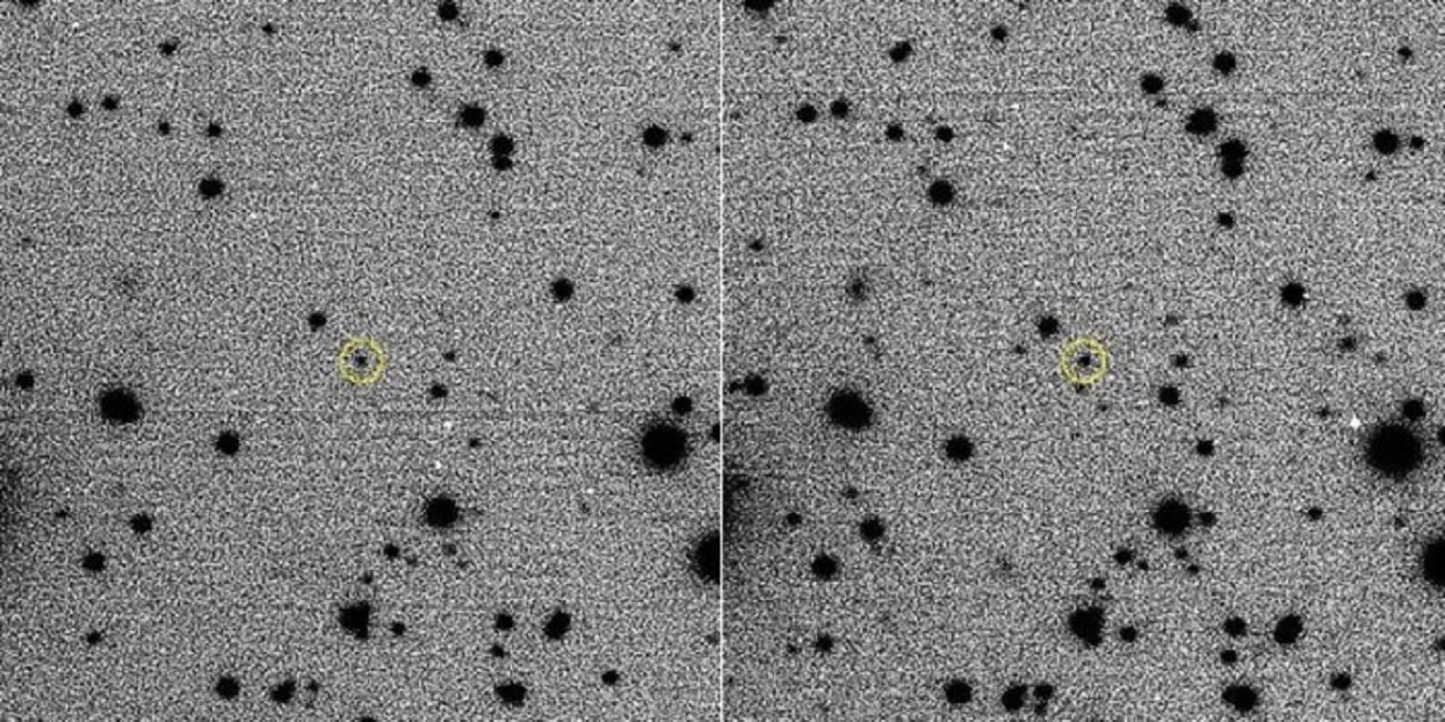 Asteroide migrante: arriva da un altro sistema planetario