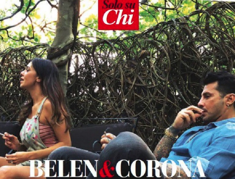 Belen Rodriguez e l'incontro con Fabrizio Corona: "A Fabri non rinuncio". Silvia Provvedi: "Ora tutta Italia..." (la foto pubblicata dal settimanale Chi)