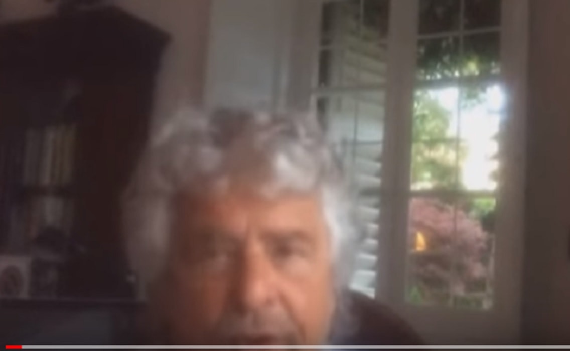 Beppe Grillo e il video in tedesco