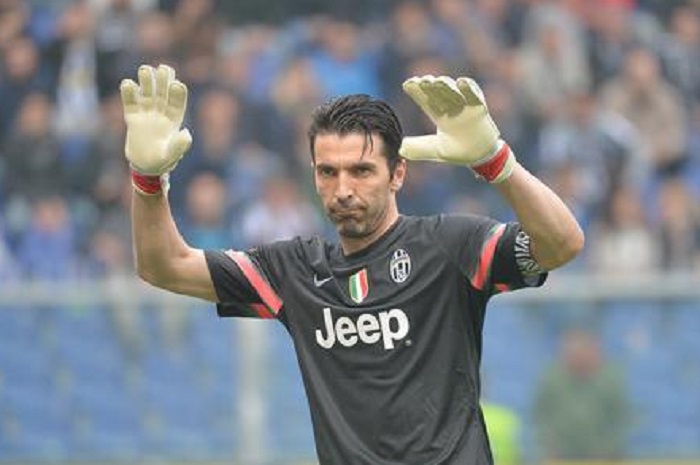 Buffon giocherà la sua partita di addio contro il Verona (foto Ansa)
