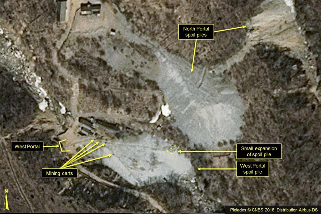 corea del nord siti test nucleari