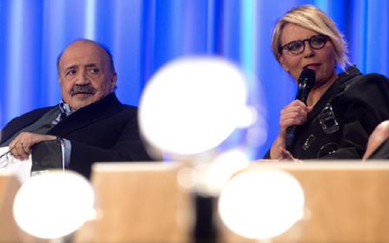 Maurizio Costanzo: "Maria De Filippi? Ho un solo rimpianto..." (foto Ansa)