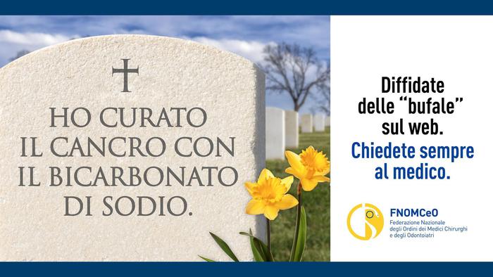 medici fake news cancro